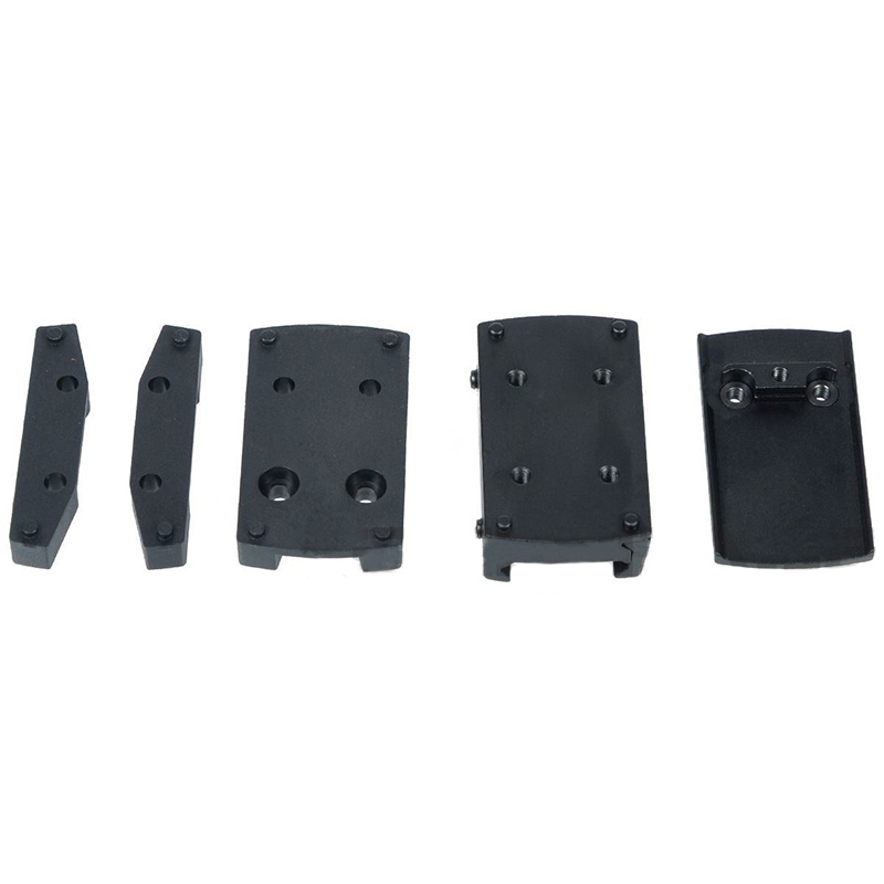 RMS Reflex Mini Red Dot Sight With Vented Mount and Spacers BK
